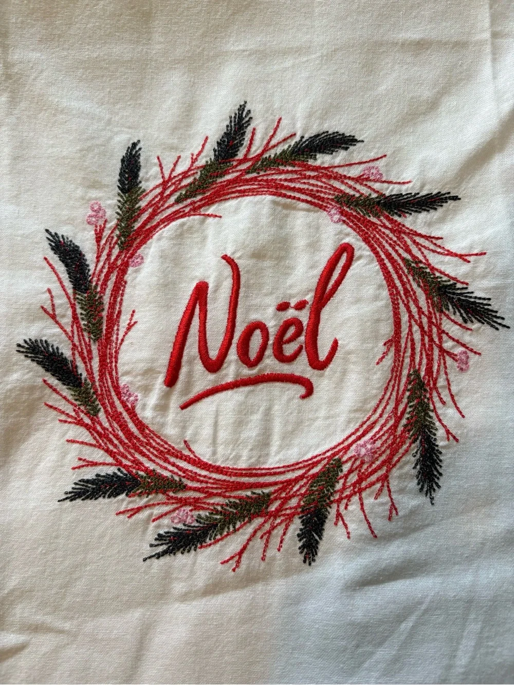 Unused Sur La Table Noel Christmas Kitchen Towel